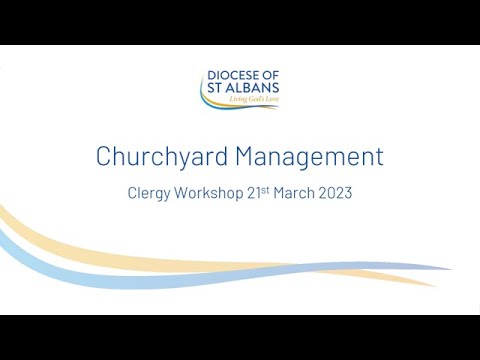 Churchyard Management Workshop