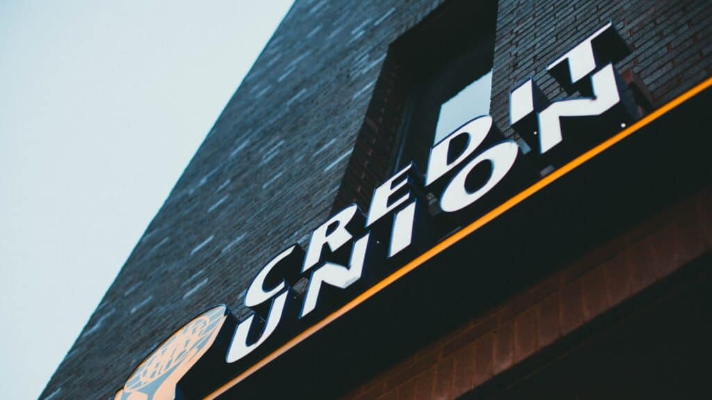 Credit Union sign