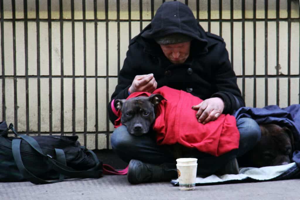 Homeless person