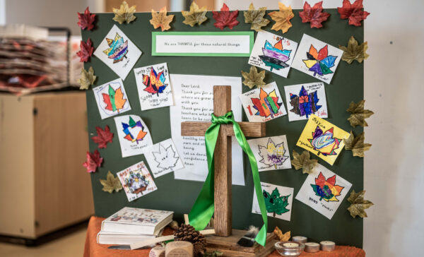 School Prayer Table