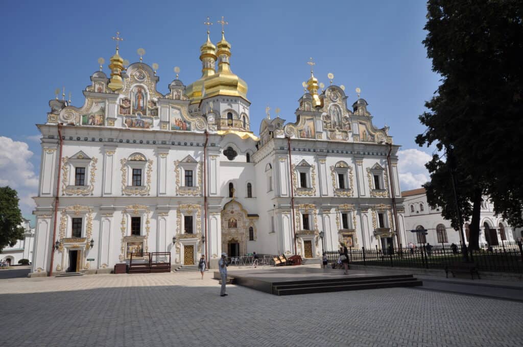 Pechersk Lavra monastery in Kyiv