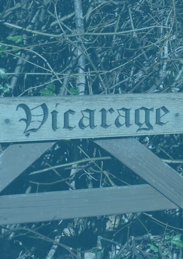Vicarage Gate Sign