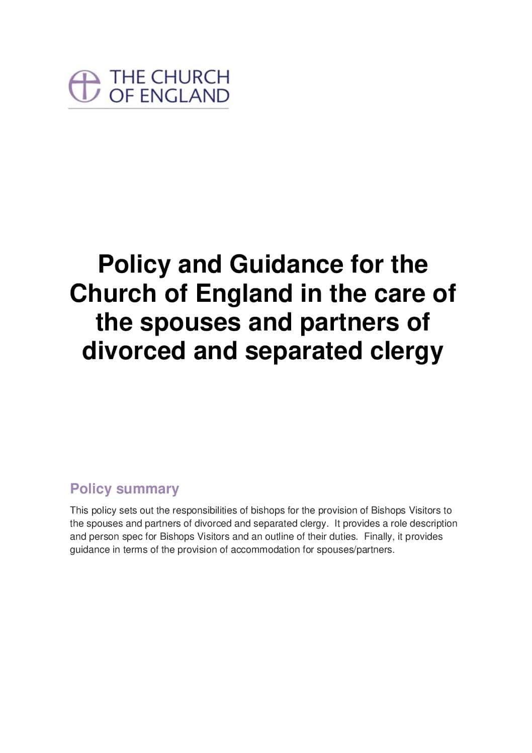 Spouses and Partners of Divorced and Separated Clergy Policy FINAL_ (002)