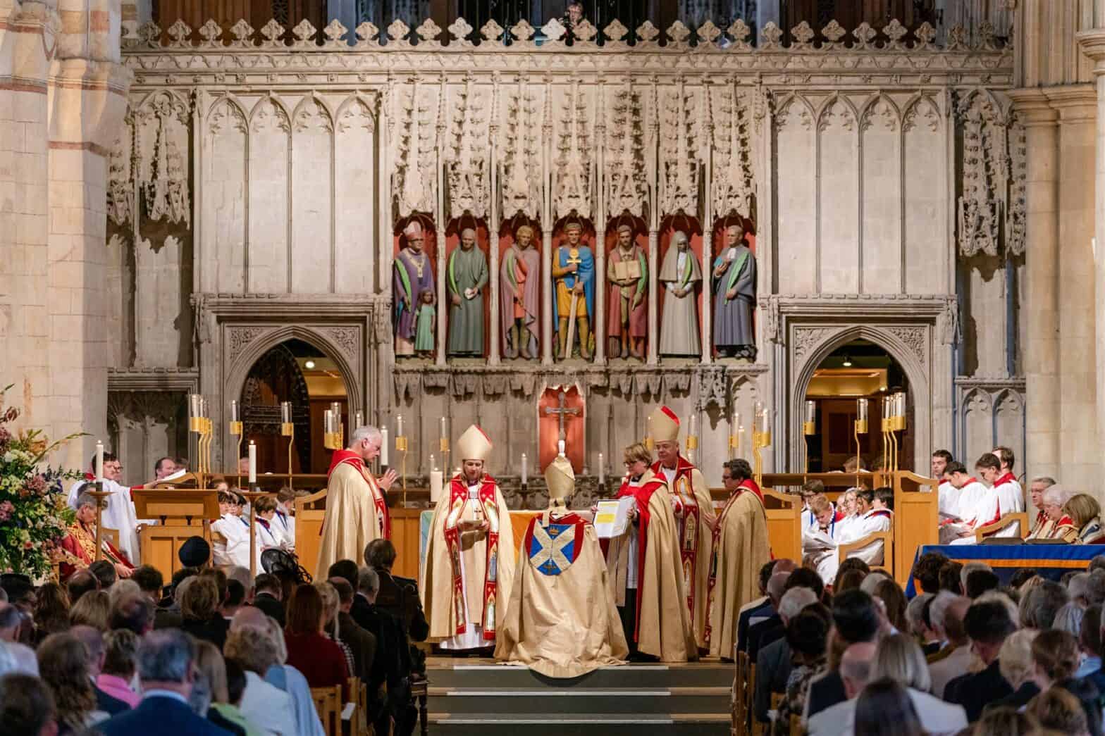 Bishop Andrew’s welcome and installation